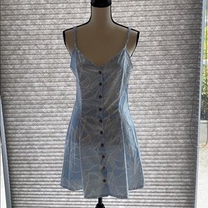 Light Blue & White Dress Sz M